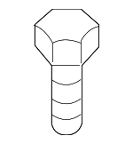 7119904263 - Body: Bumper Cover Screw for BMW Image