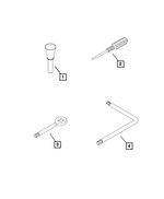 68273237AA - Wheels: Wheel Lug Nut Wrench for Dodge: Hornet | Fiat: 500X | Jeep: Renegade Image