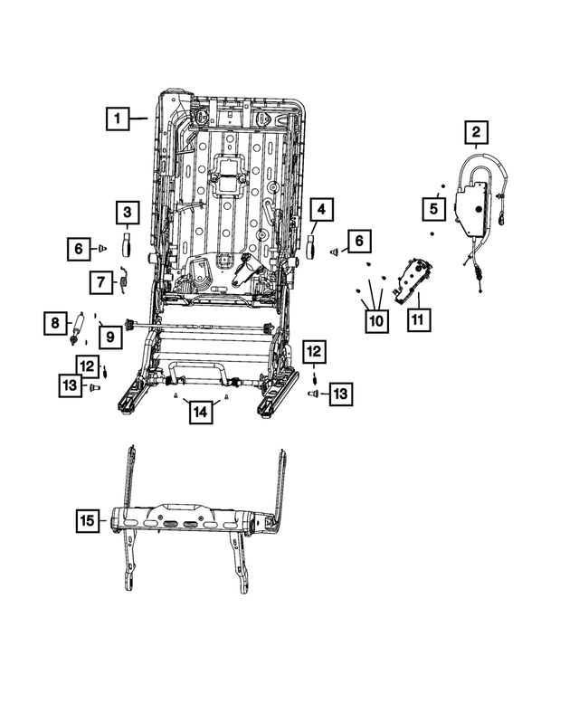68566918AA - Interior Trim: Star Lock Washer for Mopar Image