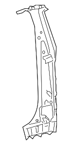 610420D150 - Body: Inner Lock Pillar for Toyota: Yaris Image