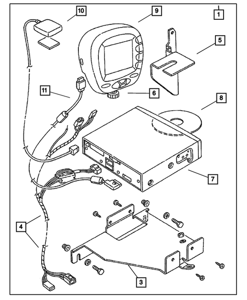 Audio & Electronics for 2001 Jeep Grand Cherokee #0