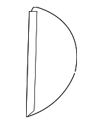 1Q0858247D82V - Body: Side Cover for Volkswagen: Eos Image