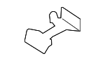 1K0858271 - Body: Instrument Panel Mounting Bracket for Volkswagen Image