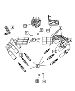 4686740AB - : Ignition Cable for Mopar Image