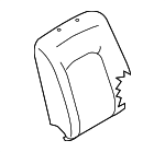 876201AA0B - Body: Seat Back Cover for Nissan: Murano Image