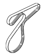 11288573253 - Cooling System: Serpentine Belt for BMW: X1, X2 Image