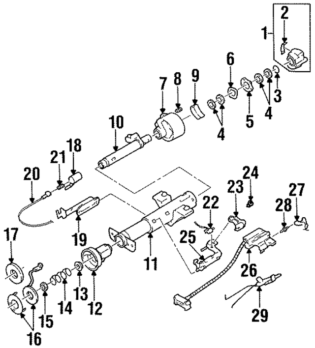 26031574 - : Shift Cable Cam Bracket for GM Image