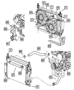 2AMR2767AA - Cooling: Engine Cooling Radiator for Mopar Image
