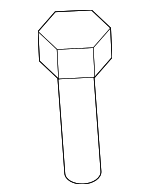 907200616 - Body: Fender Upper Bolt for Mazda: 6, MX-6 Image