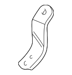 17245P5A000 - : Lower Case Bracket for Acura Image