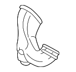 17242PY3010 - Engine: Inlet Pipe for Acura: Legend, RL Image