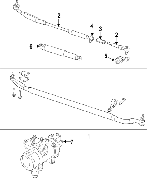 Steering Gear & Linkage for 2023 Ram 3500 #1