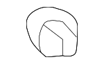 9918698 - Body: Pillar Trim Clip for Mercedes-Benz Image