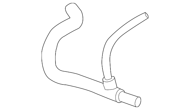 2005-2013 GM Radiator Inlet Hose 22827729 GM | GMPartsDirect.com