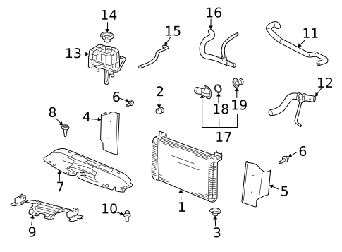 Cooling System for 2007 Chevrolet Silverado 1500 Classic #1