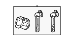 6905608010 - Body: Cylinder &amp; Keys for Toyota Image