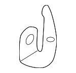 37146779772 - Electrical: Level Sensor Bracket for BMW: 323Ci, 323i, 325Ci, 325i, 325xi, 328Ci, 328i, 330Ci, 330i, 330xi, M3, Z4 Image