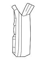 3D4837439CB41 - : Lower Guide for Volkswagen: Phaeton Image