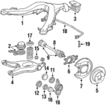 1153501037 - Brakes: Cv Joint Boot Kit for Mercedes-Benz Image