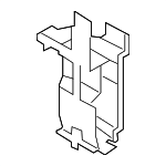 17117576828 - Cooling System: Bracket for BMW: 750i, 750i xDrive, 750Li, 750Li xDrive, 760Li Image