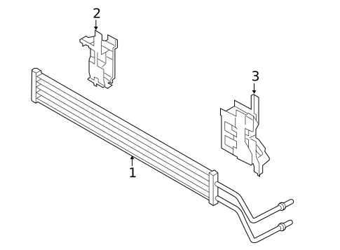 Power Steering Oil Cooler for 2010 BMW 750Li xDrive #0