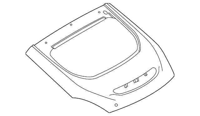 Lift Gate - Nissan (KMA0M-6GAMA)