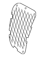 25831815 - Body: Grille for Pontiac: G6 Image