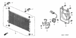 938930400808 - Body/Air Conditioning: SCREW-WASHER (4X8) for Honda Image