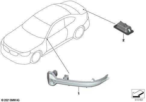 Turn Signals Front / Side for 2023 BMW 230i #0