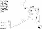 34322284319 - : Brake Hose Rear for BMW Image