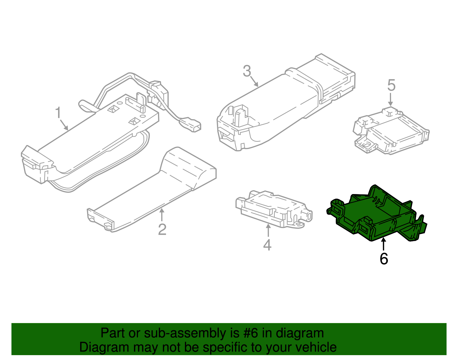 Module Mount Bracket - BMW (84109390162)