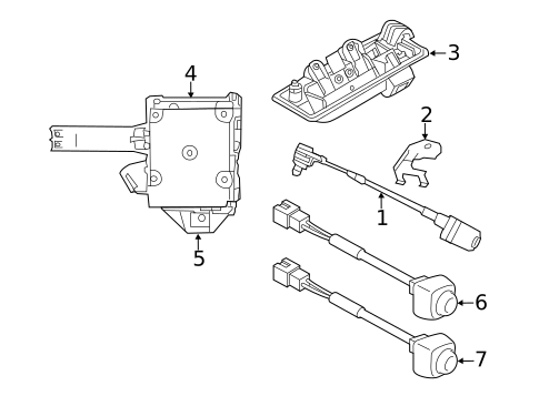 Parking Aid for 2014 Porsche Panamera #3