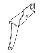 61336936335 - Electrical: Horn Bracket for BMW: 525i, 525xi, 528i, 528i xDrive, 528xi, 530i, 530xi, 535i, 535i xDrive, 535xi, 545i, 550i, 645Ci, 650i Image