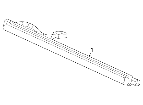 High Mounted Stop Lamp for 2004 Lincoln Aviator #0