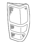 ZZM051150P1 - : Combo Lamp Assembly for Mazda: B2300, B2500, B3000, B4000 Image