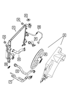 68003973AA - Cooling: Engine Cooling Radiator for Dodge: Nitro Image