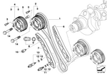 11317834163 - Engine: Timing Chain for BMW Image