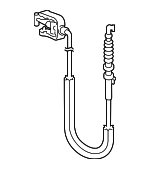 5F4839017A - Body: Cable for Audi: A3, A3 Quattro, RS3, S3 Image