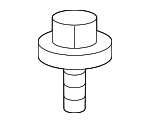 9010906400 - Body: Upper Tie Bar Bolt for Toyota Image