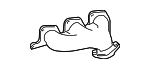 276140490964 - Exhaust: Exhaust Manifold for Mercedes-Benz Image