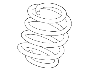 LK4Z5310C - Suspension: Coil Spring for Ford Image