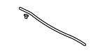 5902A006 - Body: Rear Weather-strip for Mitsubishi: Outlander, Outlander Sport Image