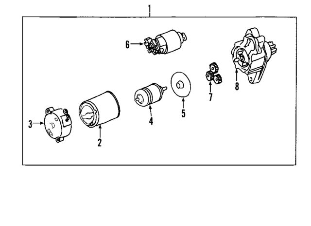 2812028060 - Electrical: Yoke for Lexus Image