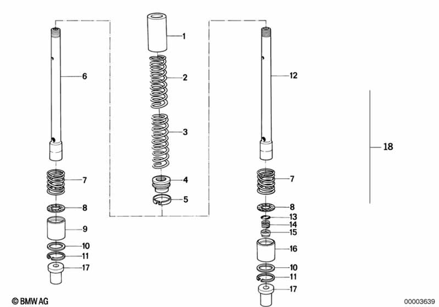 31421457601 - Front Axle, Front Suspension: Bush for BMW-Motorrad Image