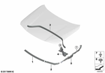 51767462094 - Bodywork: Front Engine Hood Sealing for BMW Image