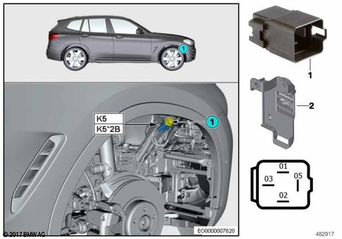 Relay for 2025 BMW BMW ALPINA XB7 #0