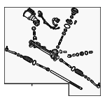 57700C5001 - Steering: Gear Assembly for Kia: Sorento Image