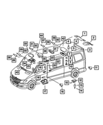 5133563AA - : Glove Box Lamp for Dodge: Sprinter 2500, Sprinter 3500 Image