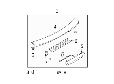 Spoiler for 2006 Mazda 6 #0