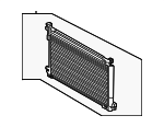 884A012010 - : A/C Condenser for Toyota: Corolla, Corolla Cross Image